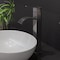 Alfi Brand Tall Brushed Nckl Tall Sqr Body Curved Spout Sgl Lever Bathroom Faucet AB1158-BN - alternate 1